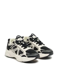 Biało-czarne sneakersy