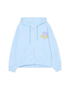 Bluza hoodie z kolorowym nadrukiem UNISEX