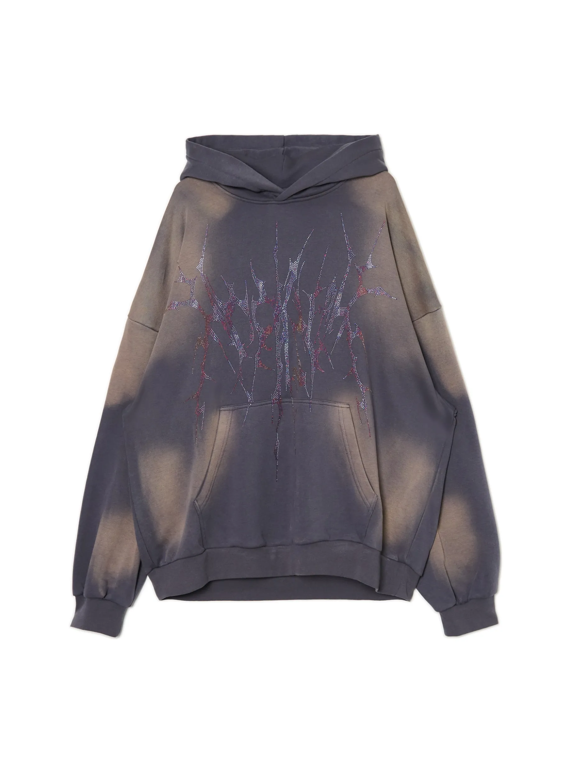 Bluza z kapturem i aplikacją z cekinami