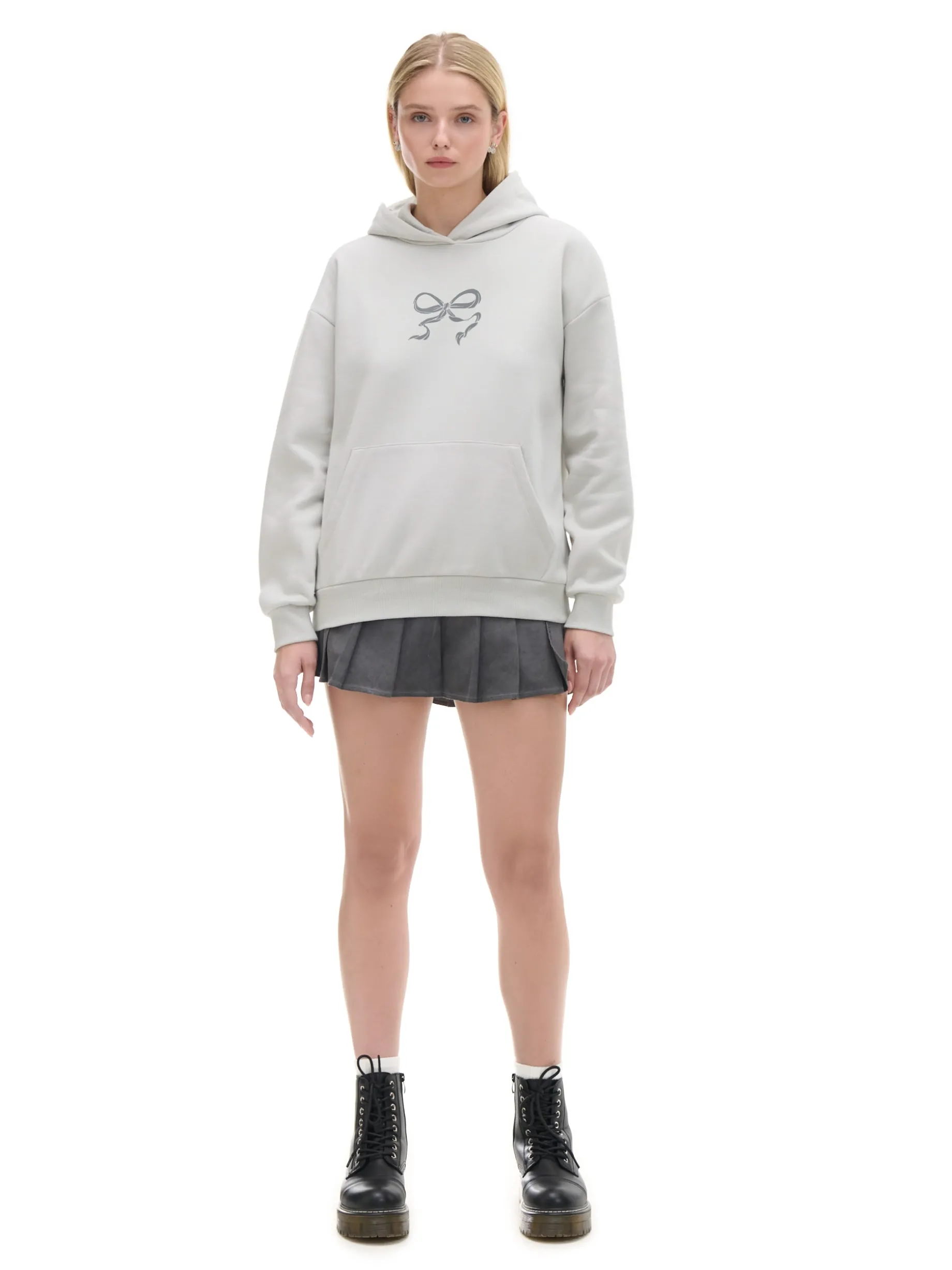 Bluza z motywem kokardy