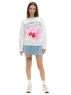 Bluza z nadrukiem cherry