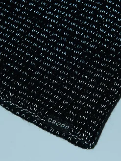 Czapka beanie z drobnym nadrukiem