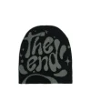 Czapka beanie z napisem The End