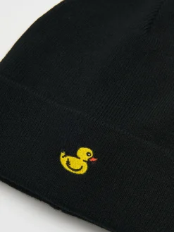 Czapka beanie z naszywką kaczki