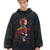 Czarna bluza hoddie z Laleczką Chucky