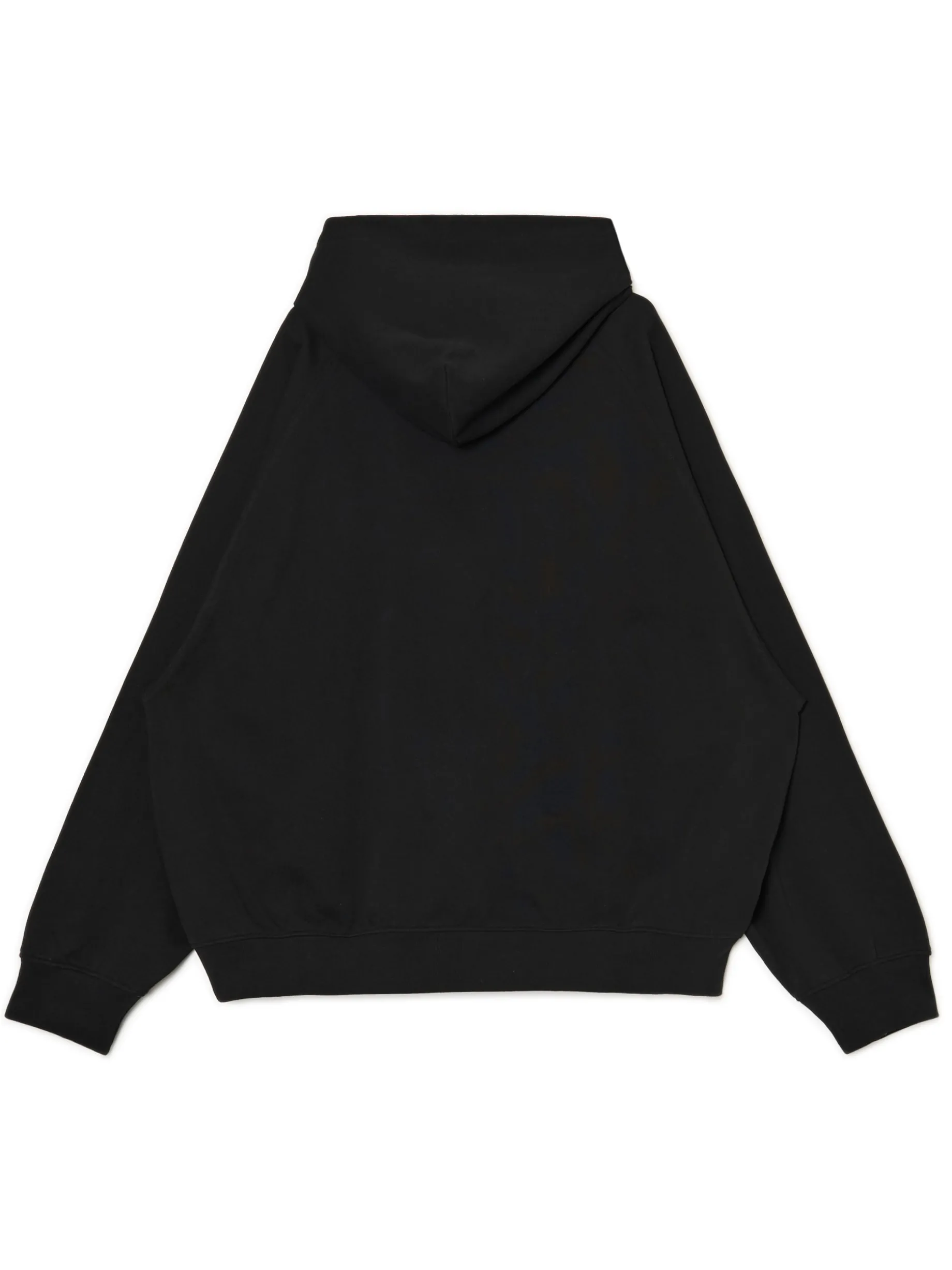 Czarna bluza oversize z kapturem