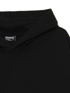 Czarna bluza z kapturem