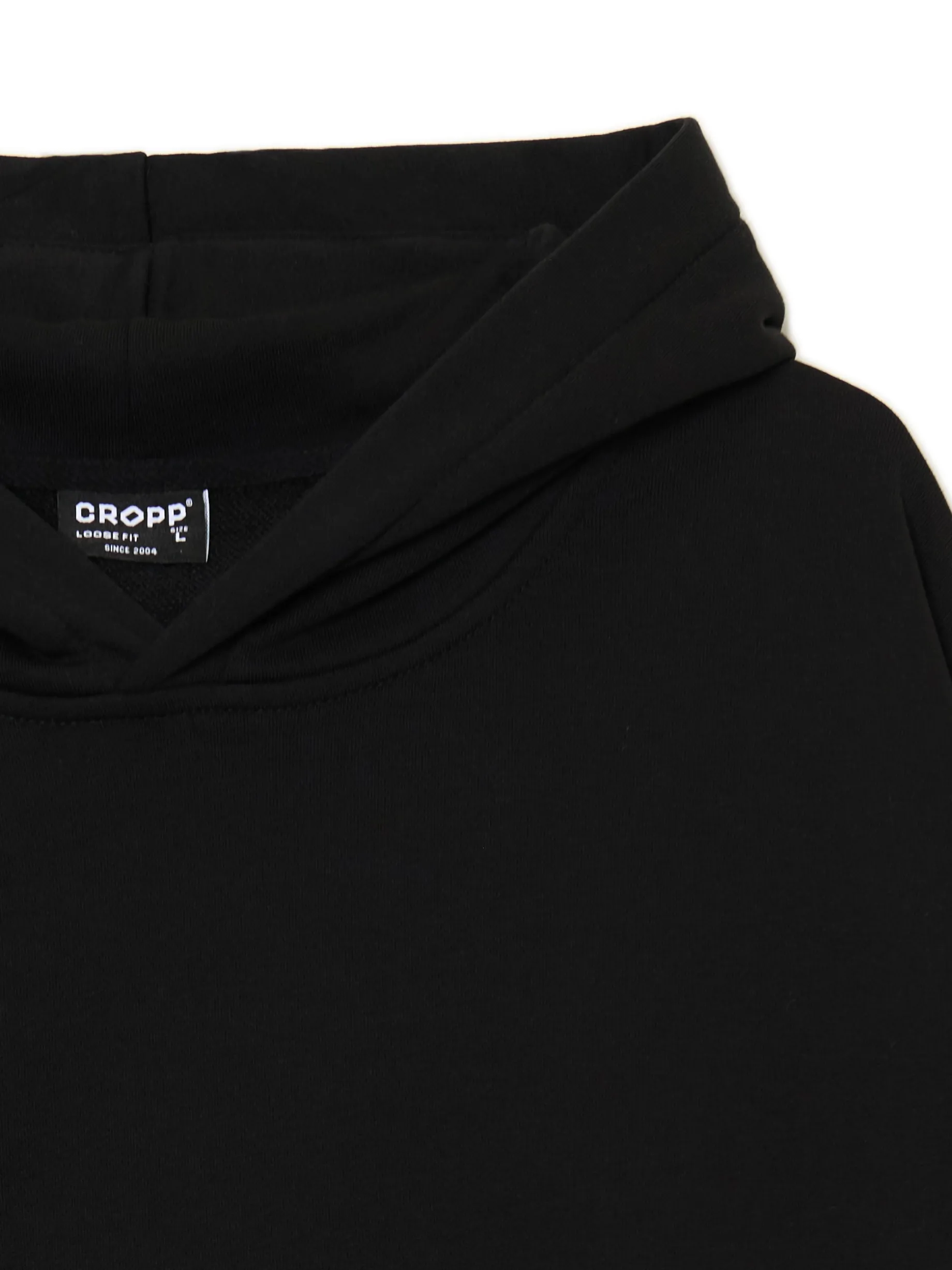 Czarna bluza z kapturem