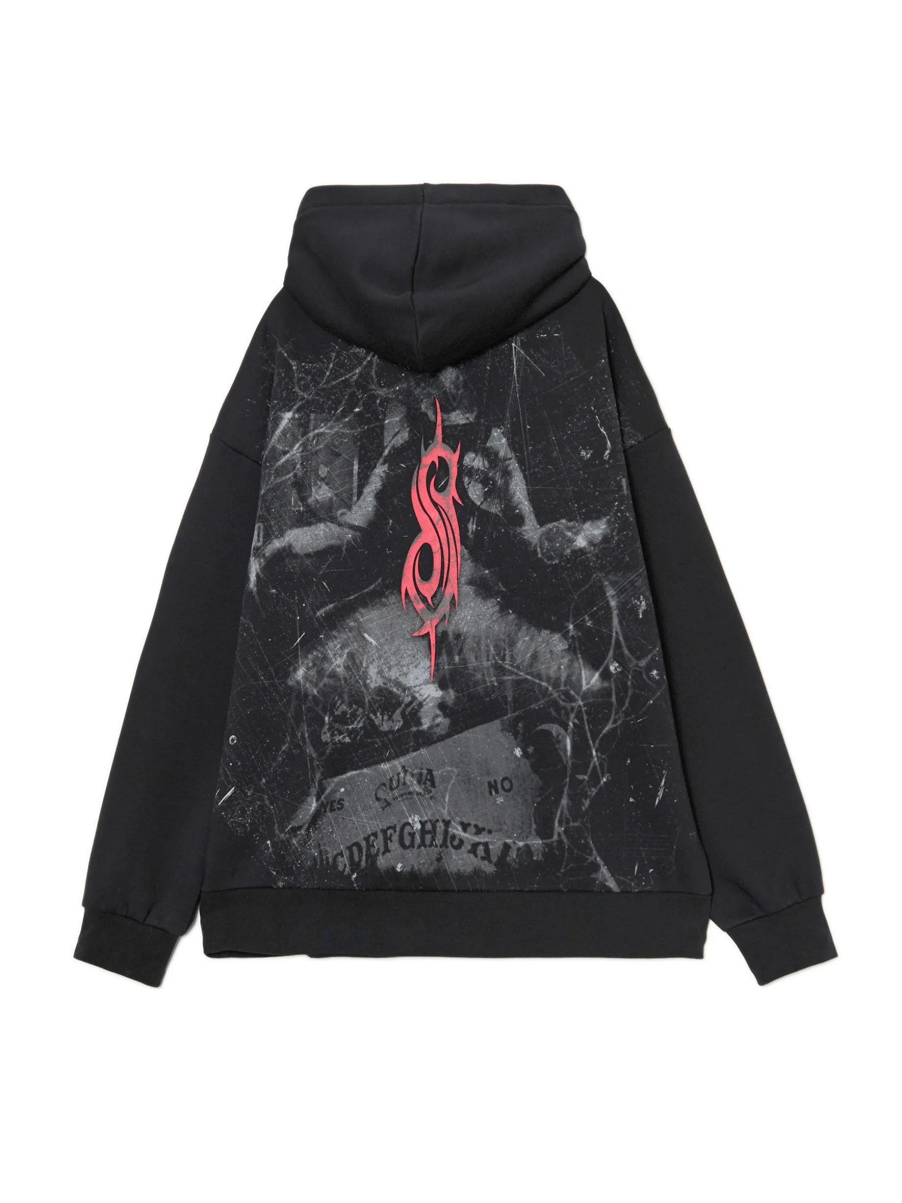 Czarna bluza z kapturem Slipknot