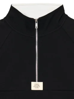 Czarna bluza ze stójką