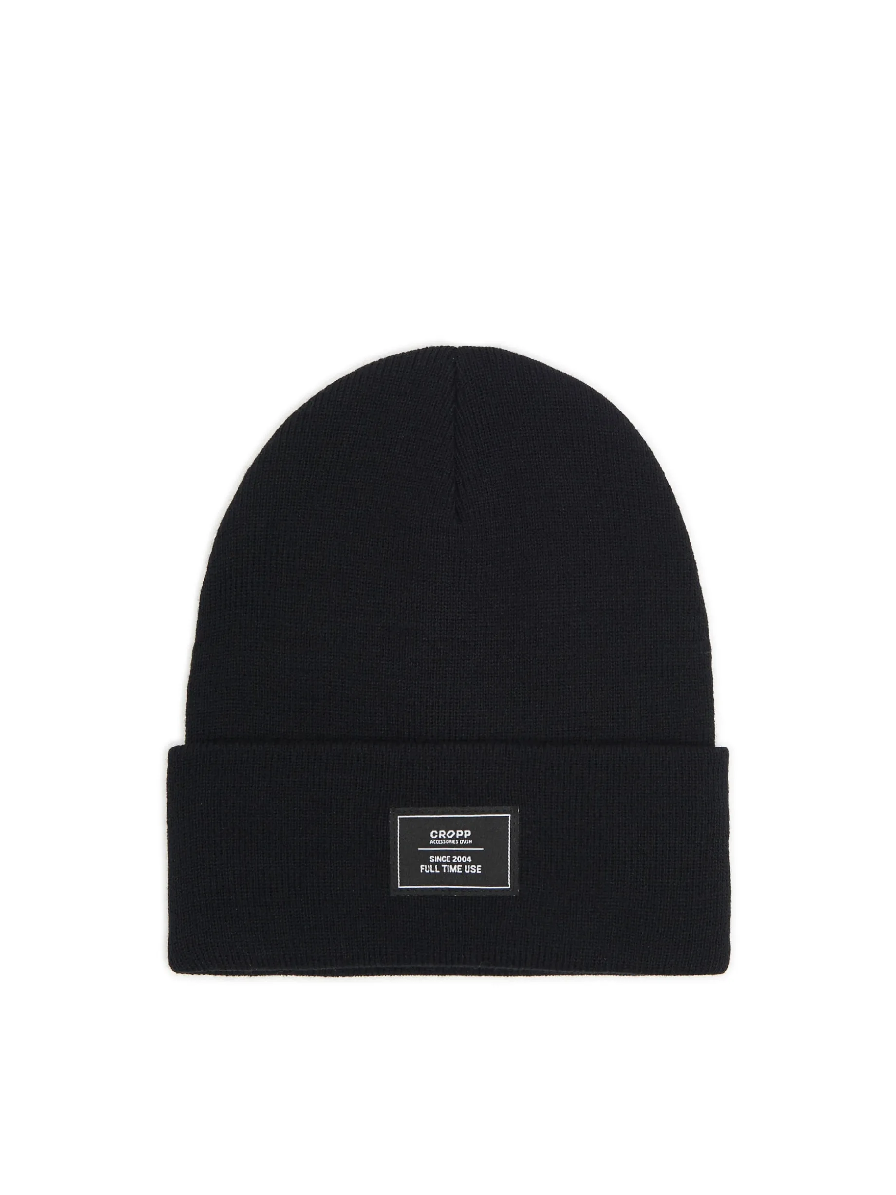 Czarna czapka beanie
