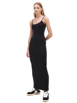 Czarna sukienka maxi