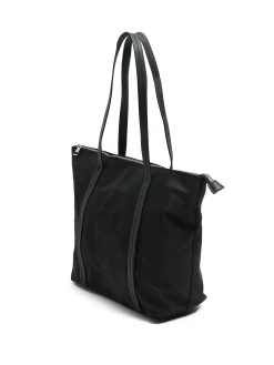 Czarna torebka shopper