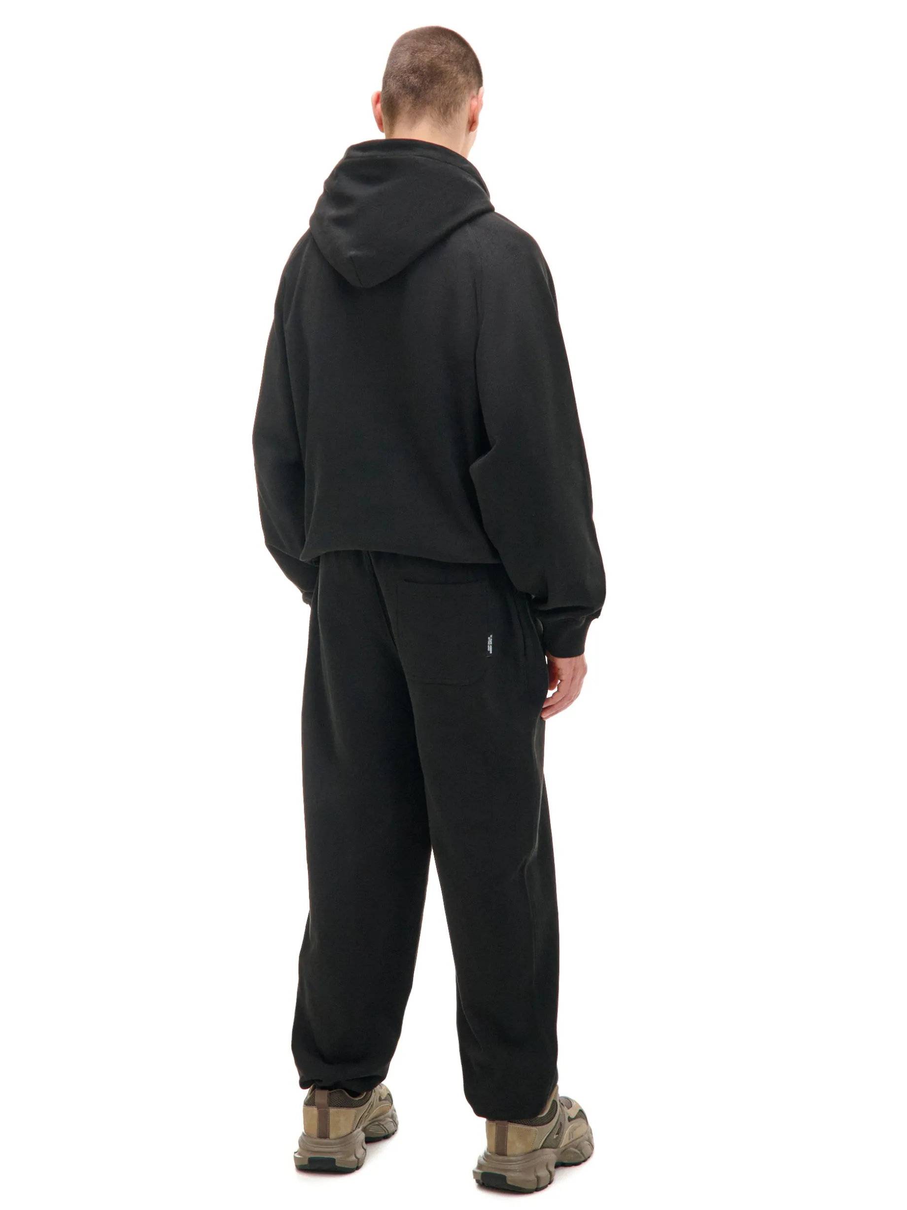 Czarne dresowe joggery comfort