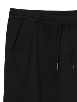 Czarne dresowe joggery loose