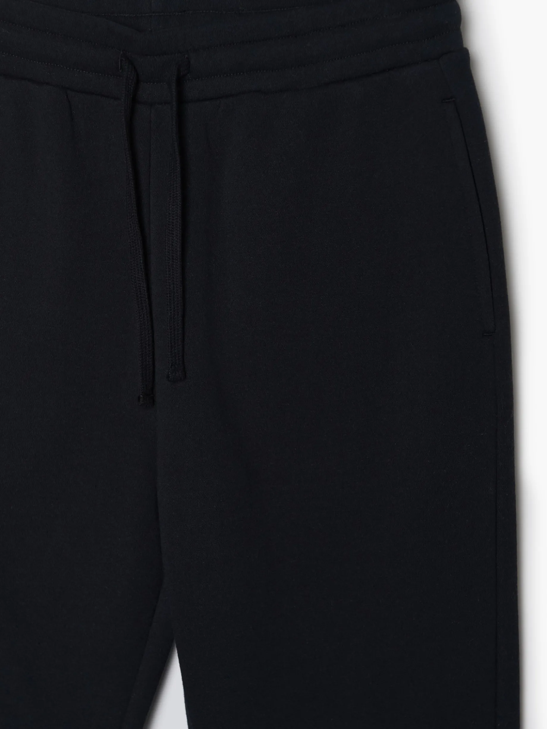 Czarne dresowe joggery regular