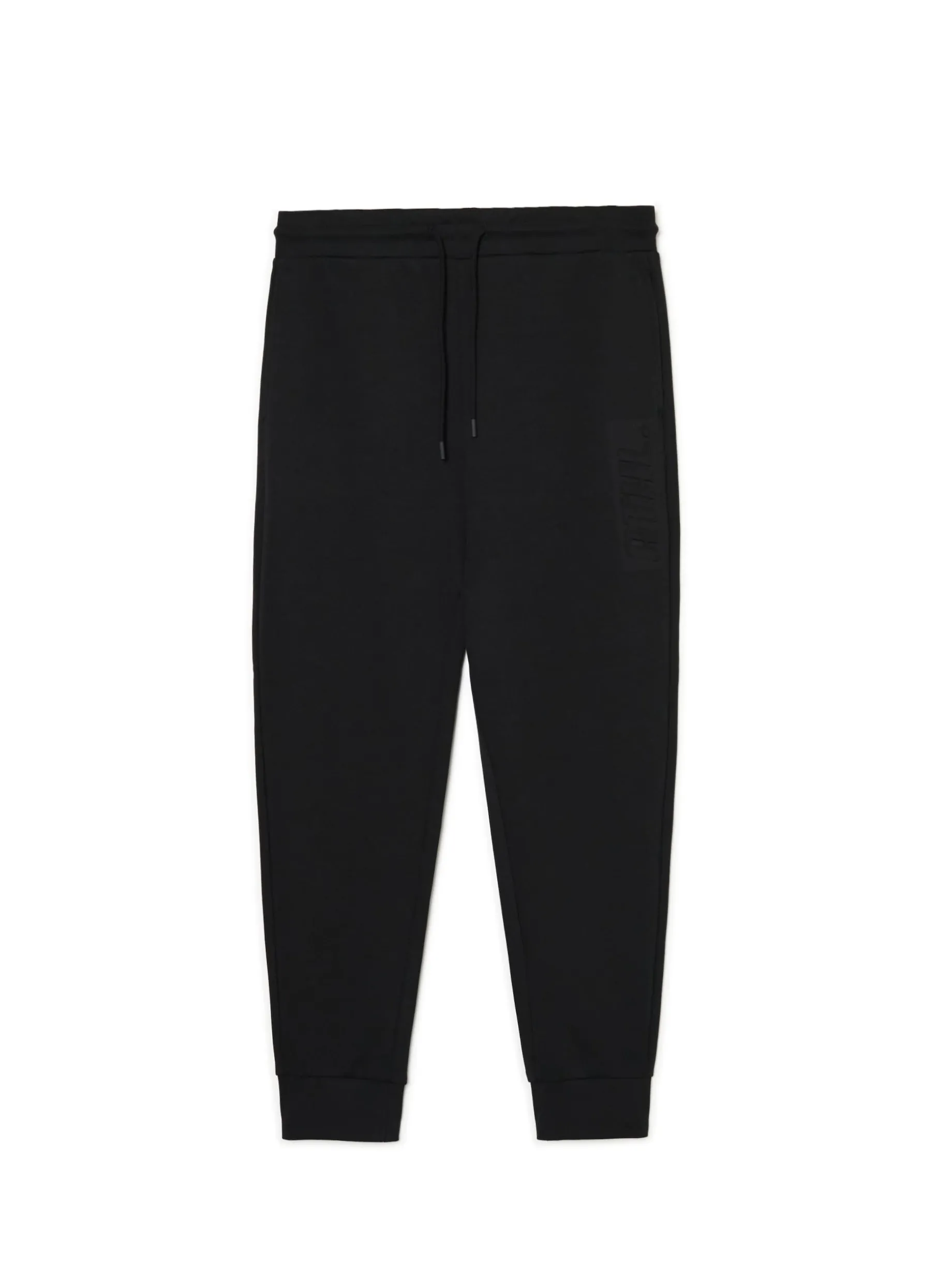 Czarne dresowe joggery regular