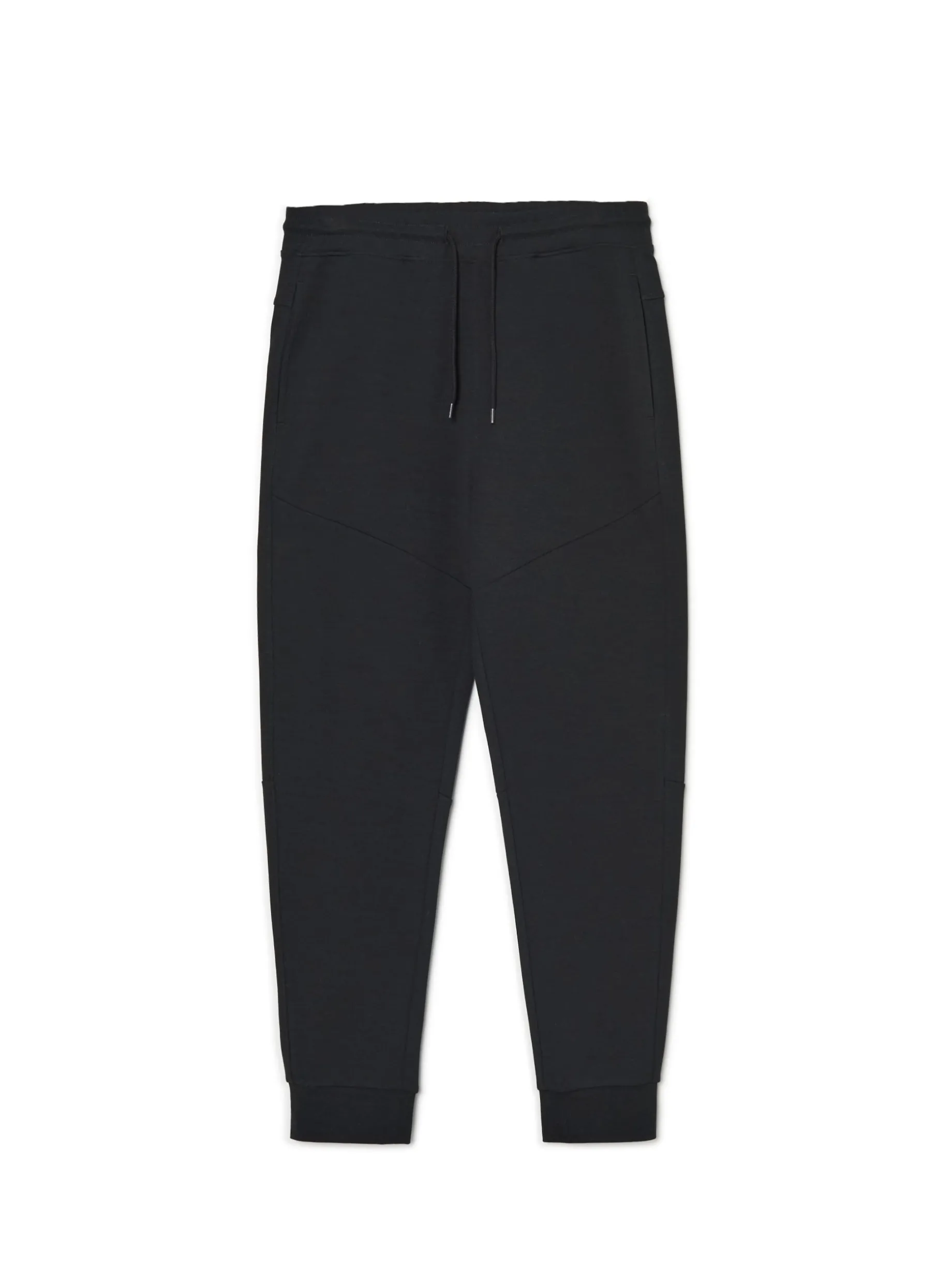Czarne dresowe joggery regular