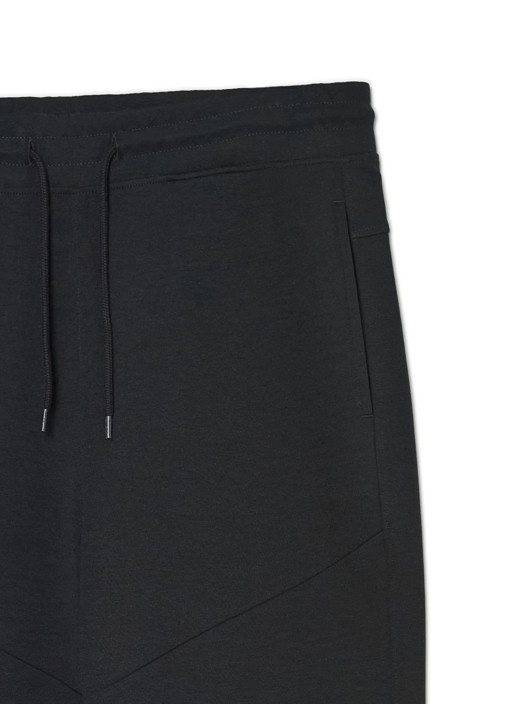 Czarne dresowe joggery regular