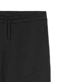 Czarne dresowe joggery slim