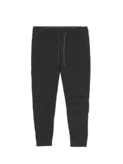 Czarne jeansowe joggery