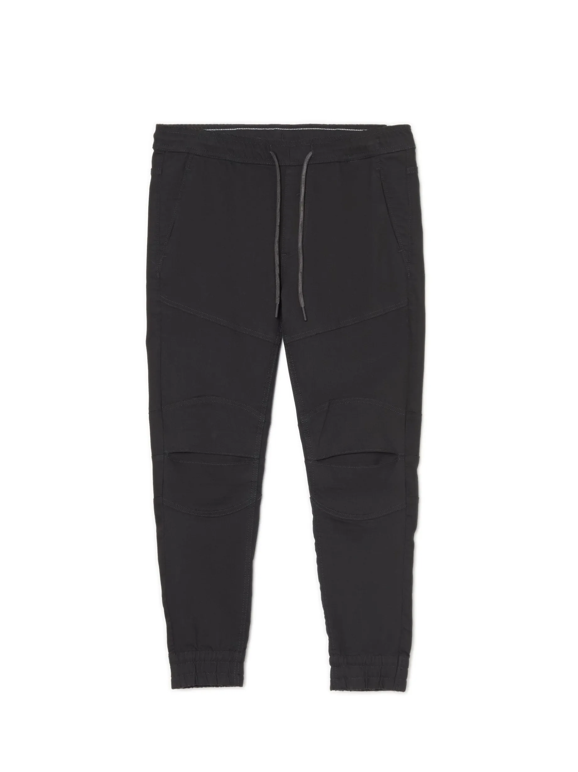 Czarne jeansowe joggery