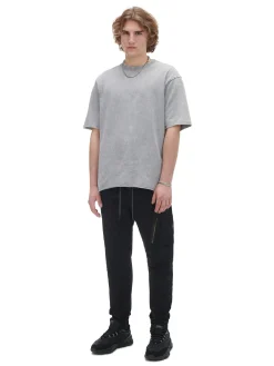 Czarne jeansowe joggery