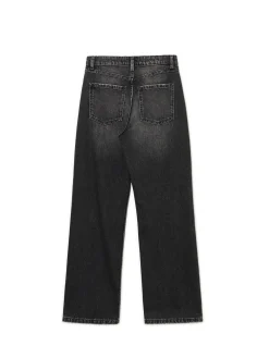 Czarne jeansy baggy