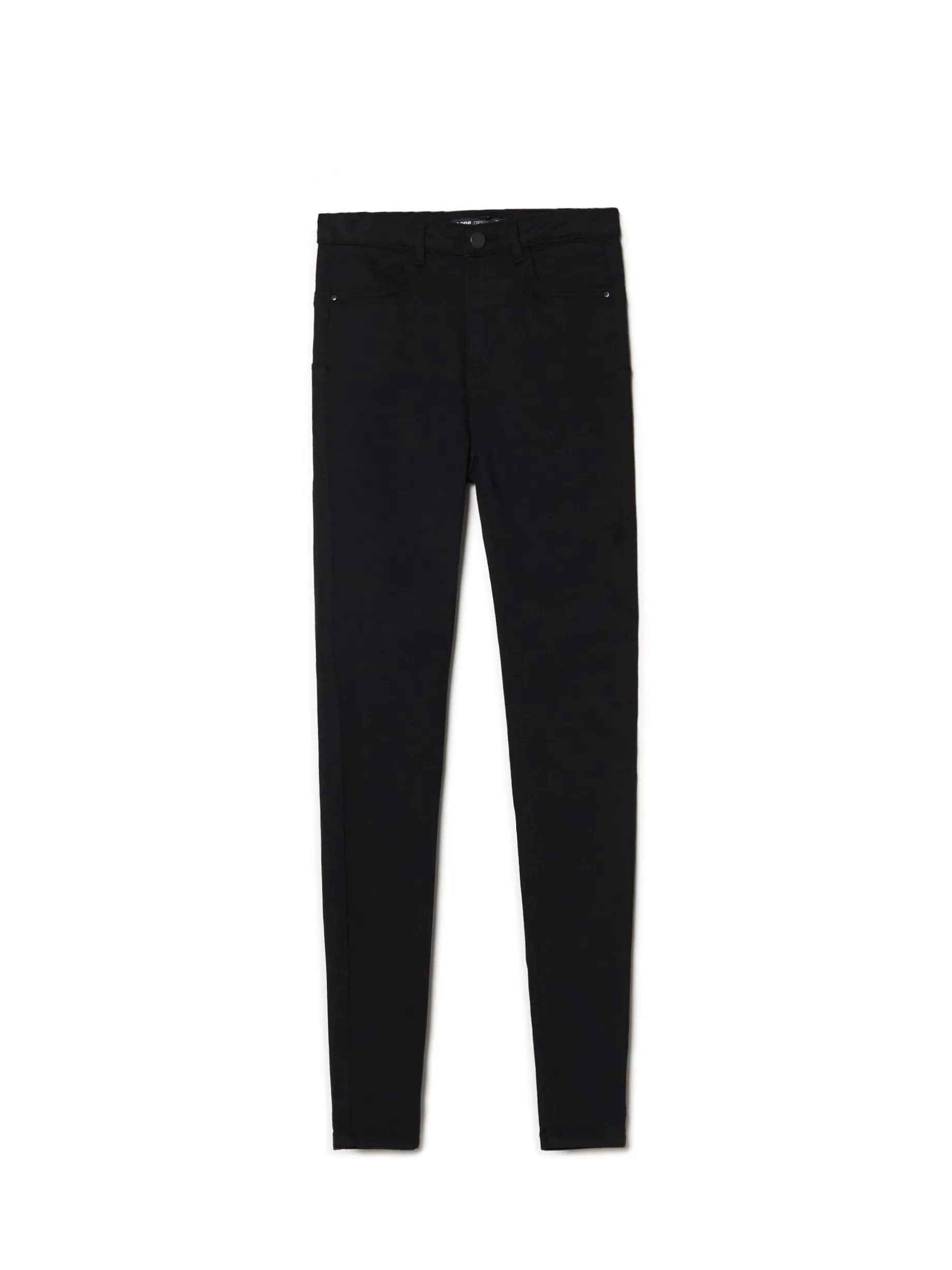 Czarne jeansy push up TALL