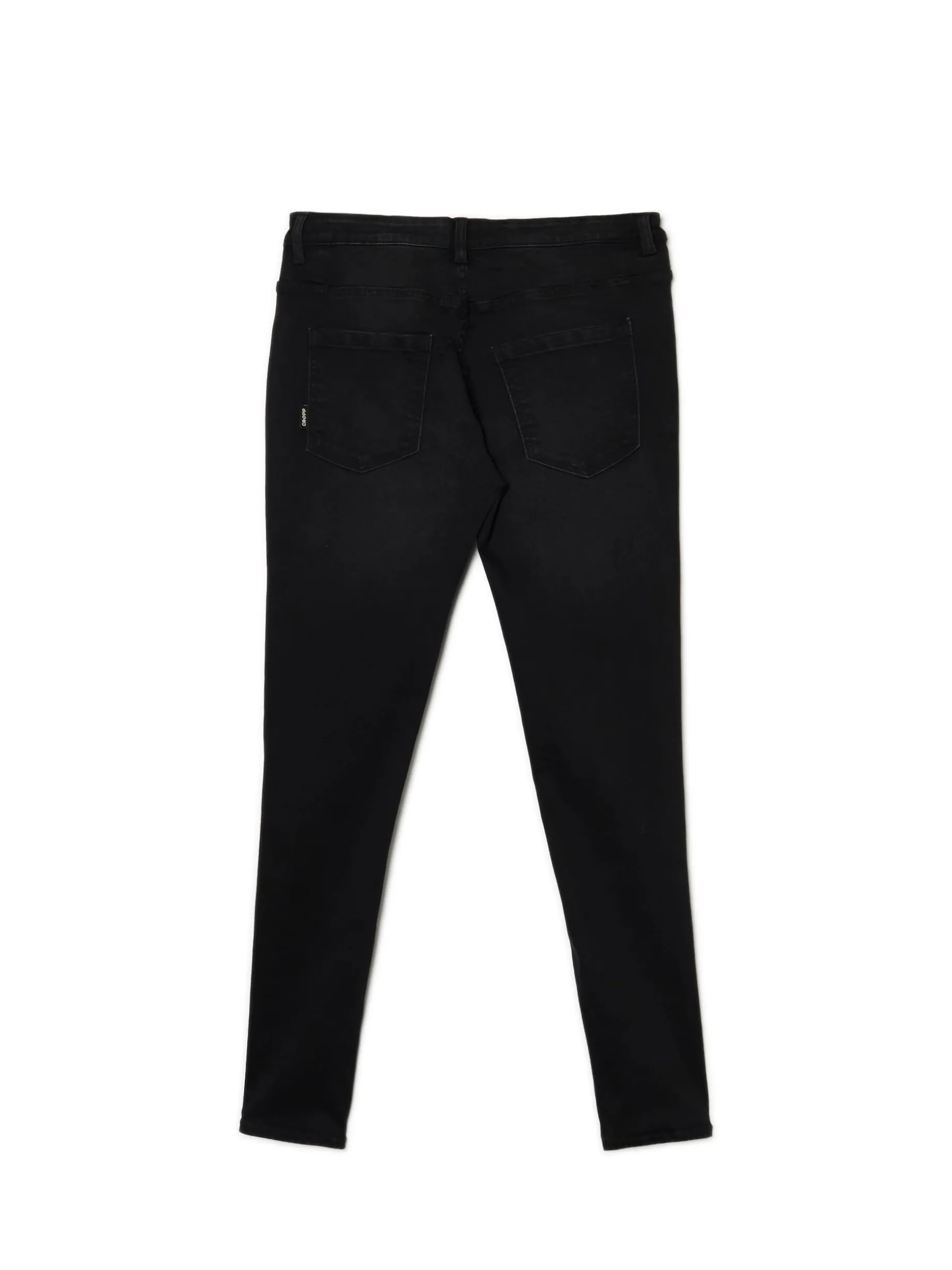 Czarne jeansy skinny