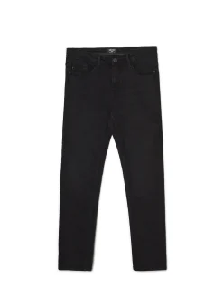 Czarne jeansy slim