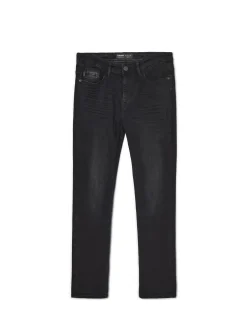 Czarne jeansy slim