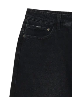 Czarne jeansy super baggy