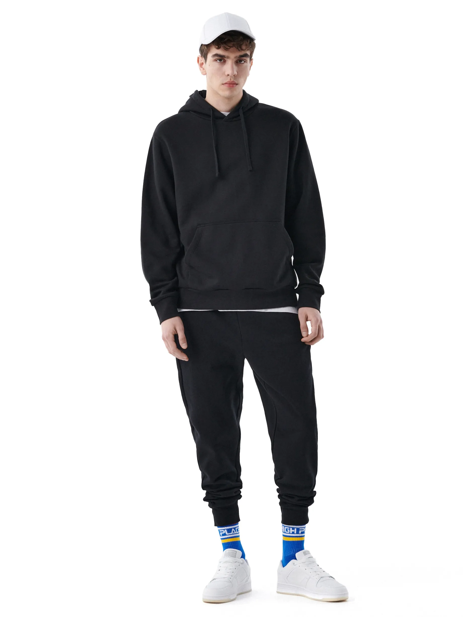 Czarne joggery basic