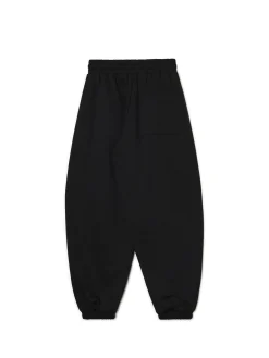 Czarne joggery z wysokim stanem