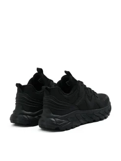 Czarne sneakersy chunky