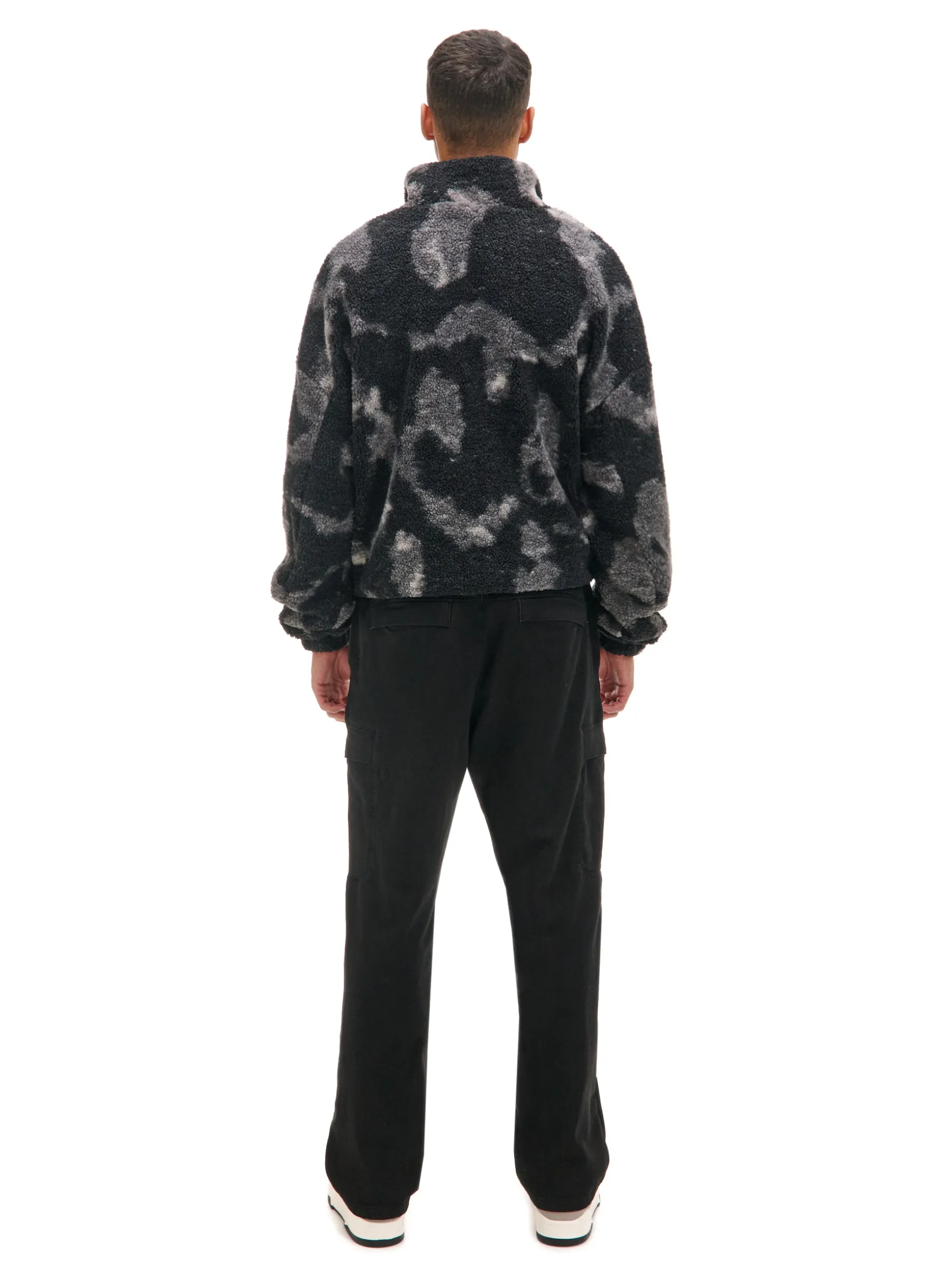 Czarne spodnie jogger loose