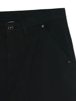 Czarne spodnie wide leg