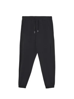 Czarne sportowe joggery regular
