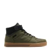 Czarno-zielone sneakersy