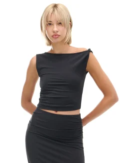 Czarny top