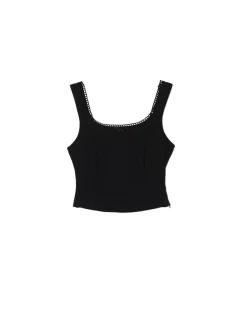 Czarny top