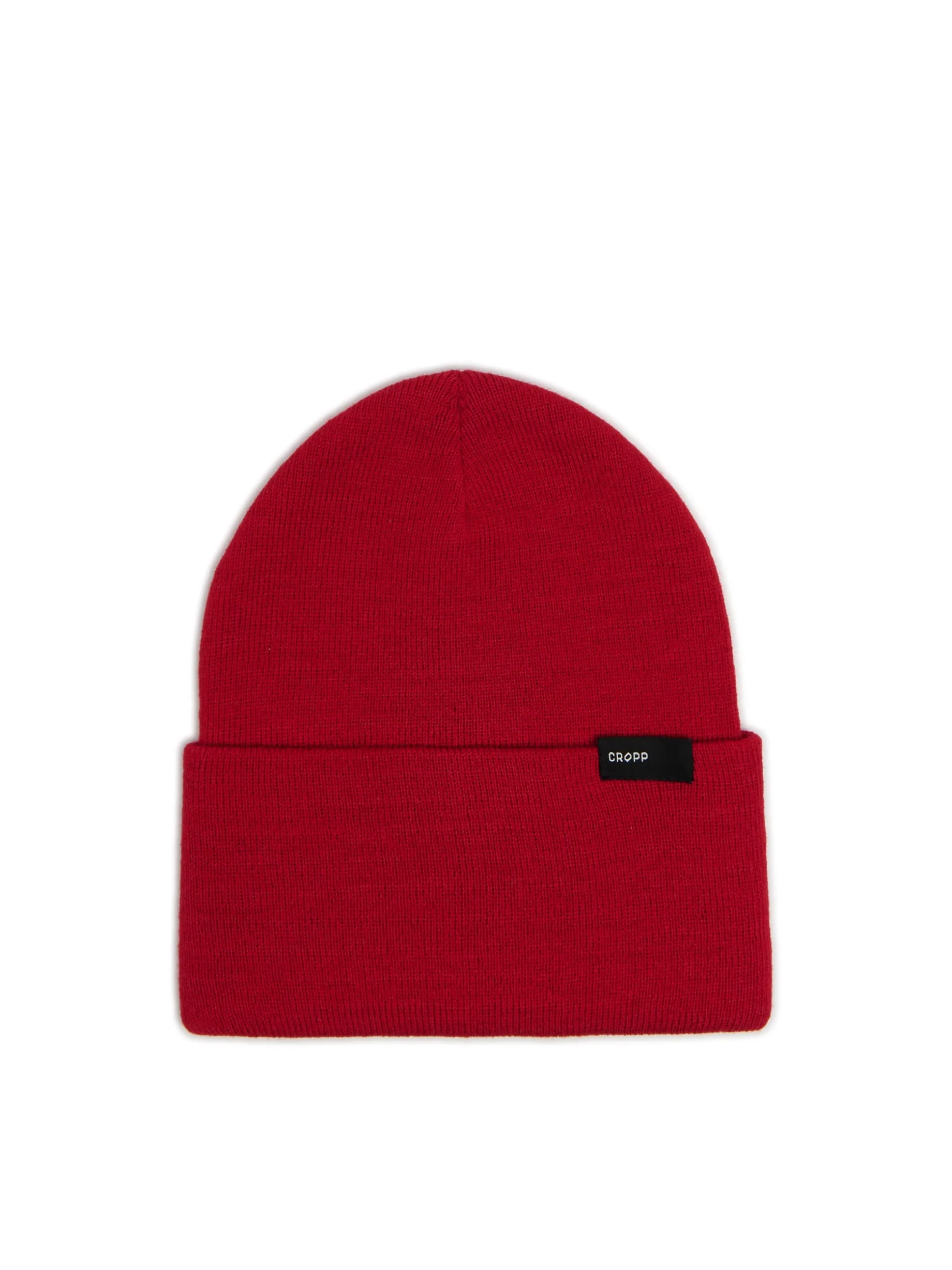 Czerwona czapka beanie