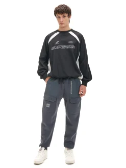 Dresowe joggery z efektem reflective