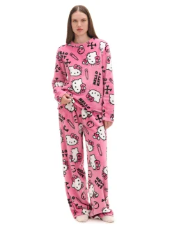 Dwuczęściowa pluszowa piżama Hello Kitty