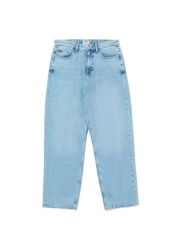 Jasne jeansy baggy