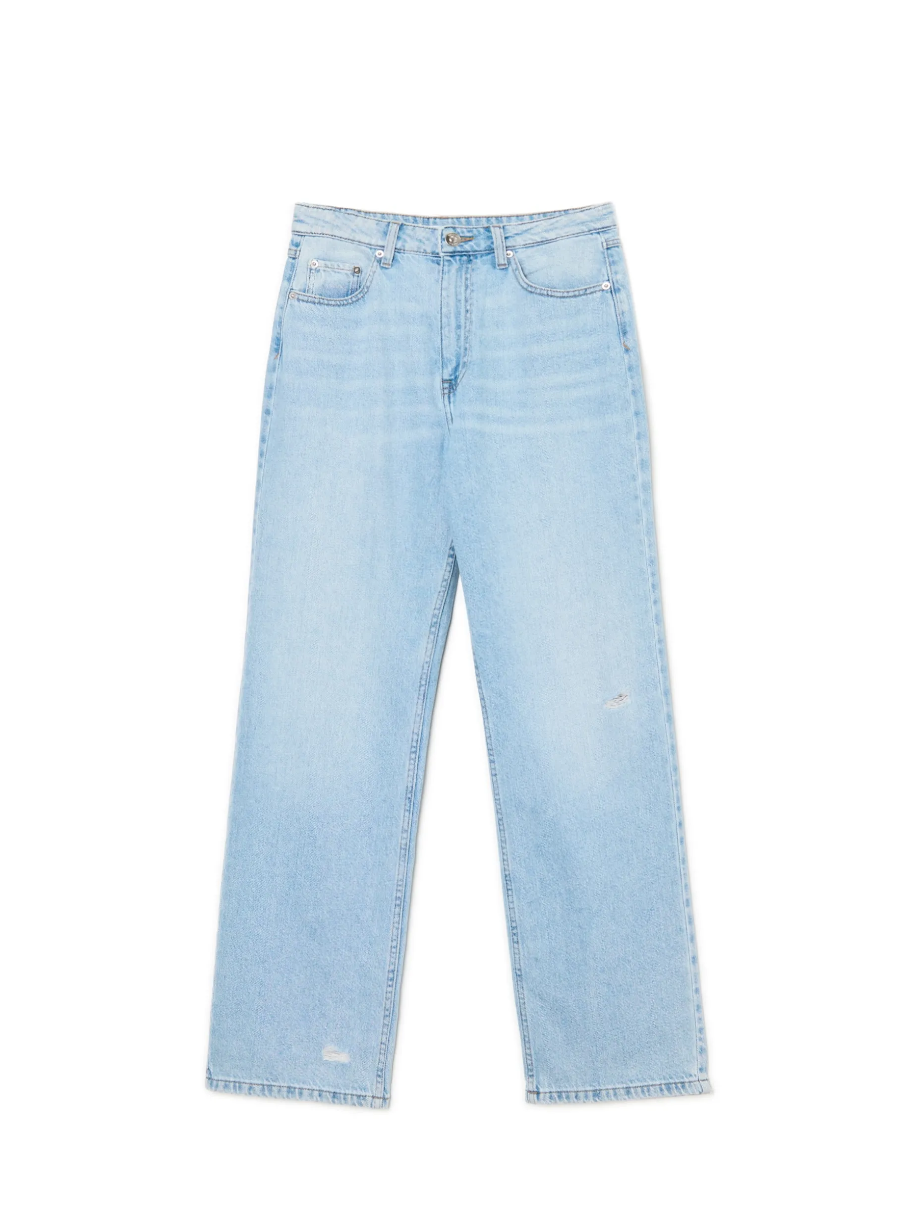 Jasnoniebieskie jeansy baggy