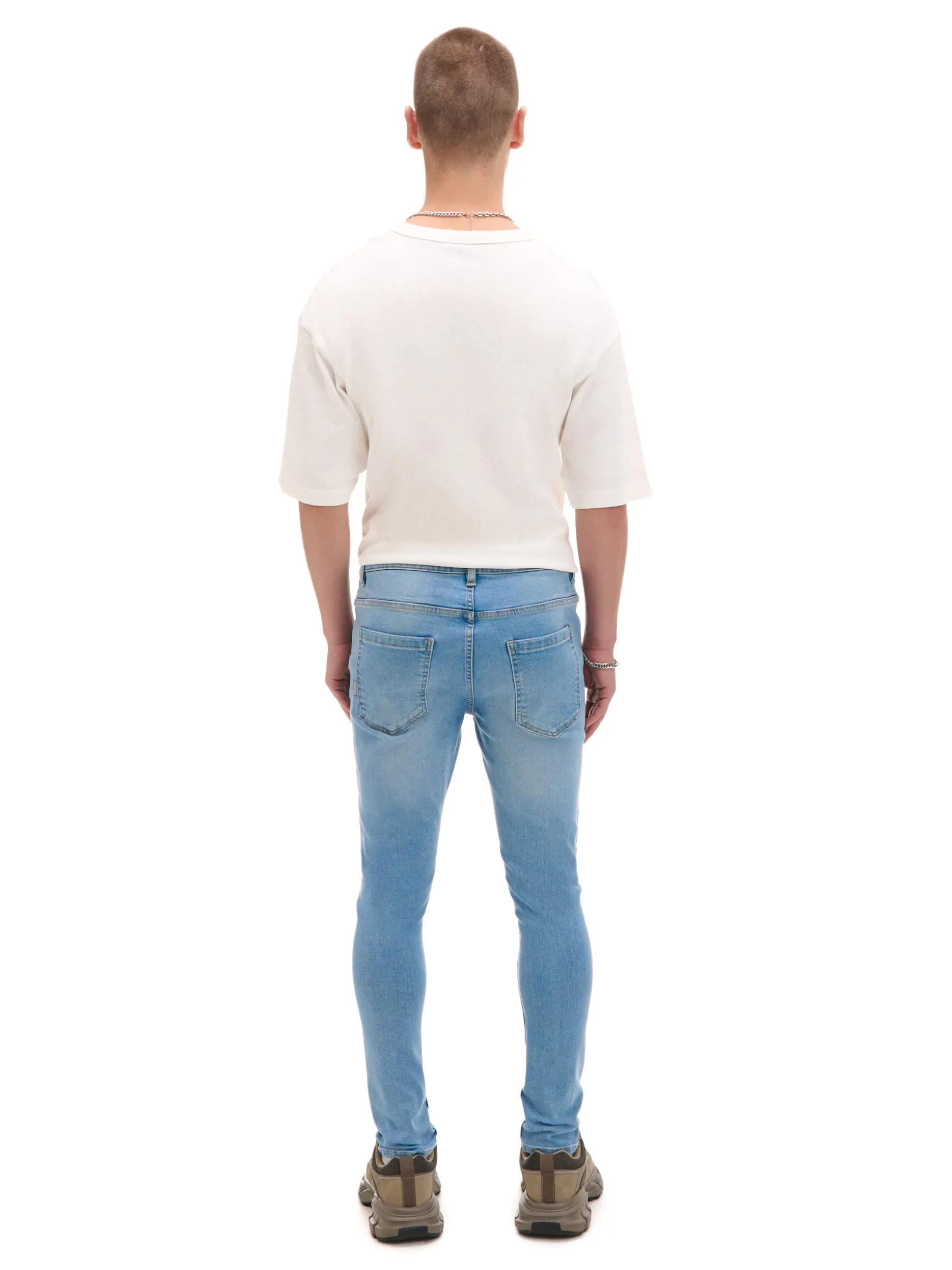 Jasnoniebieskie jeansy skinny