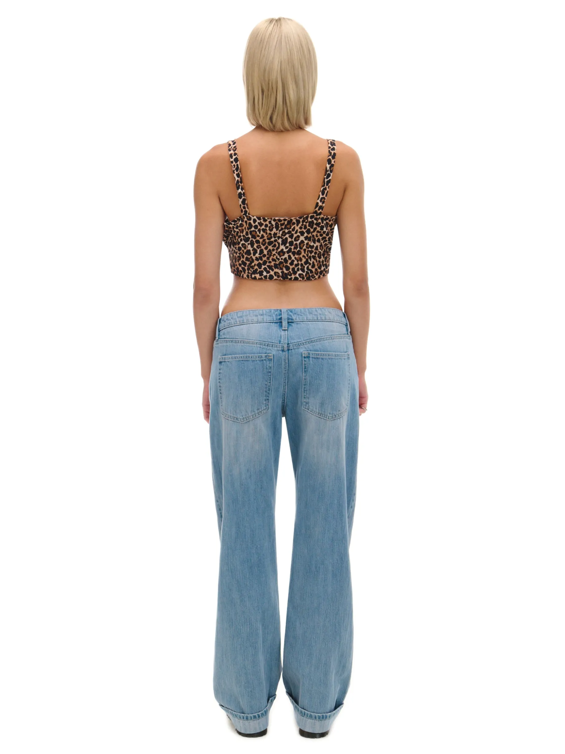 Jeansy baggy w stylu vintage
