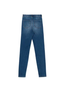 Jeansy skinny z kieszeniami